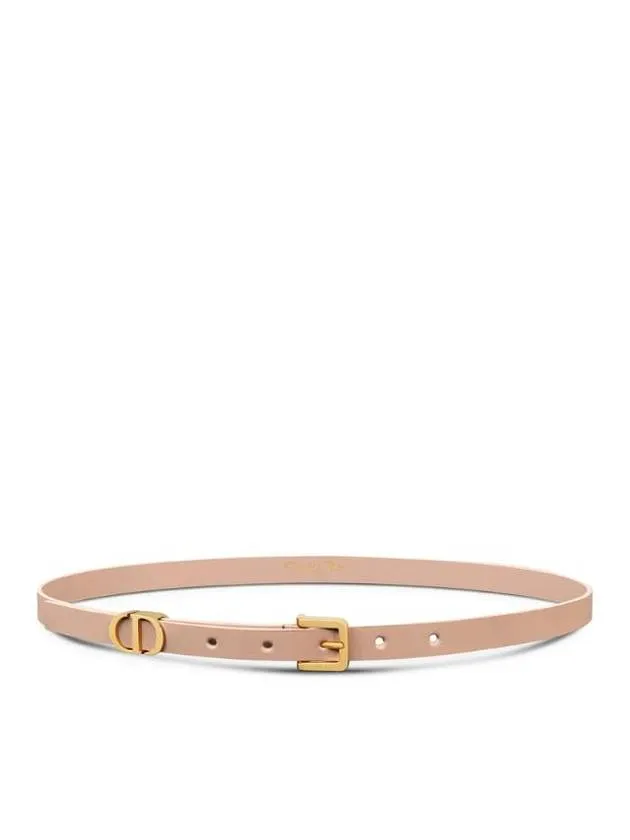 30 Montaigne 15MM Loop Ultrasoft Calfskin Belt Pink