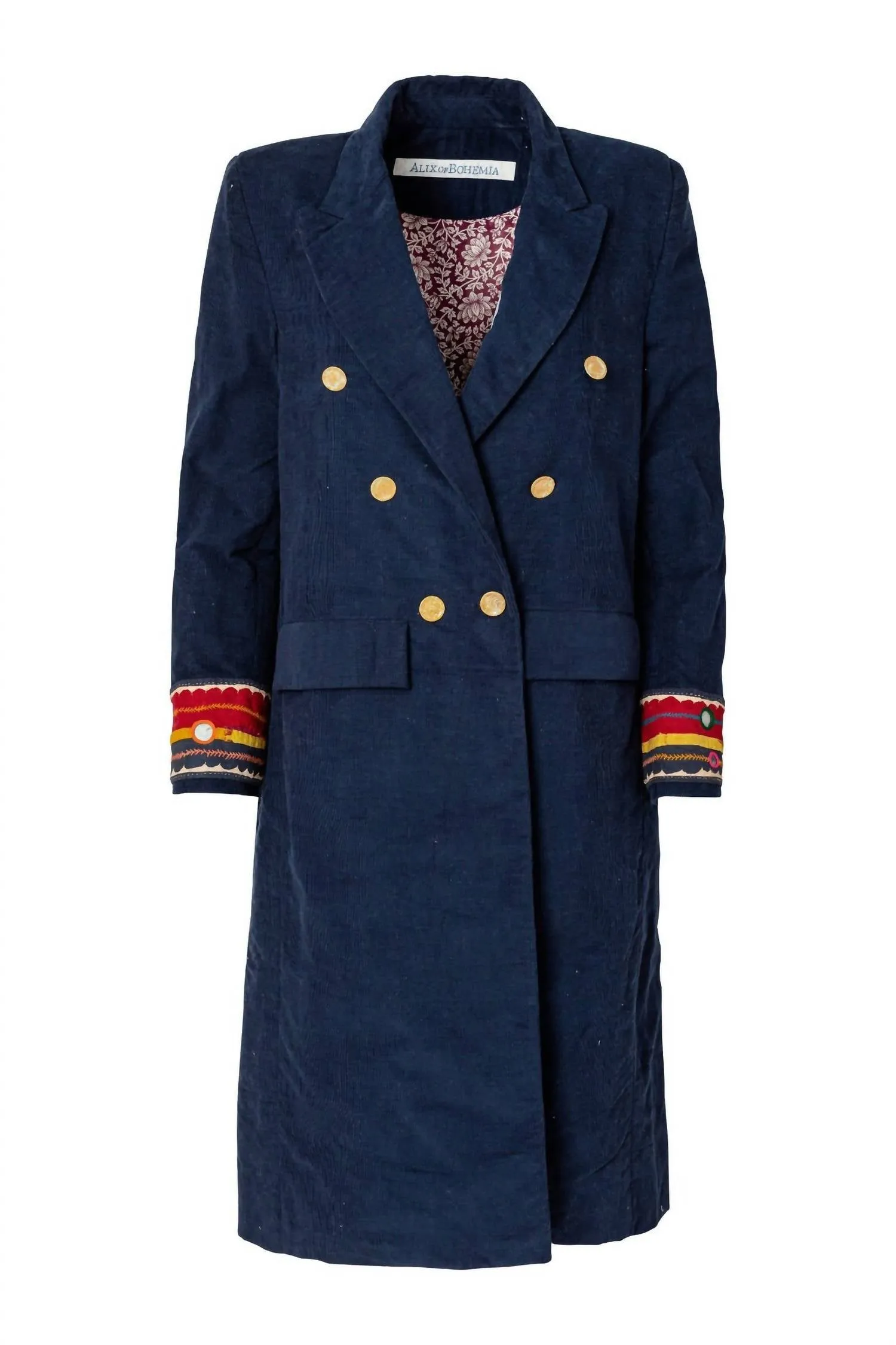 Alix Of Bohemia - Women's Wade Corduroy Coat
