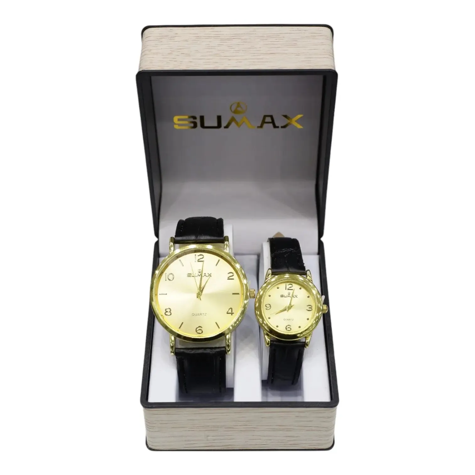Sumax Couple Gold Watch